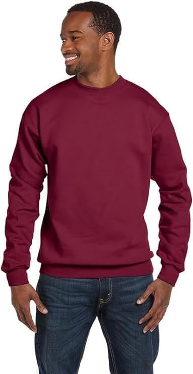 Hanes EcoSmart Fleece, Cotton-Blend Pullover, Crewneck Sweatshirt for Men (1 Or 2 Pack)