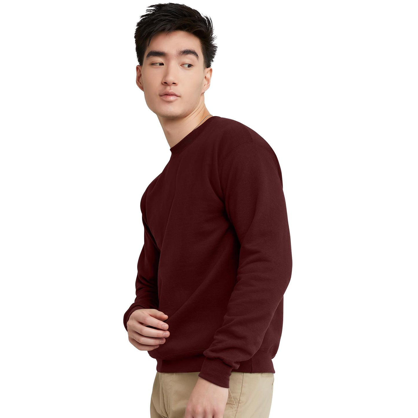 Hanes EcoSmart Fleece, Cotton-Blend Pullover, Crewneck Sweatshirt for Men (1 Or 2 Pack)