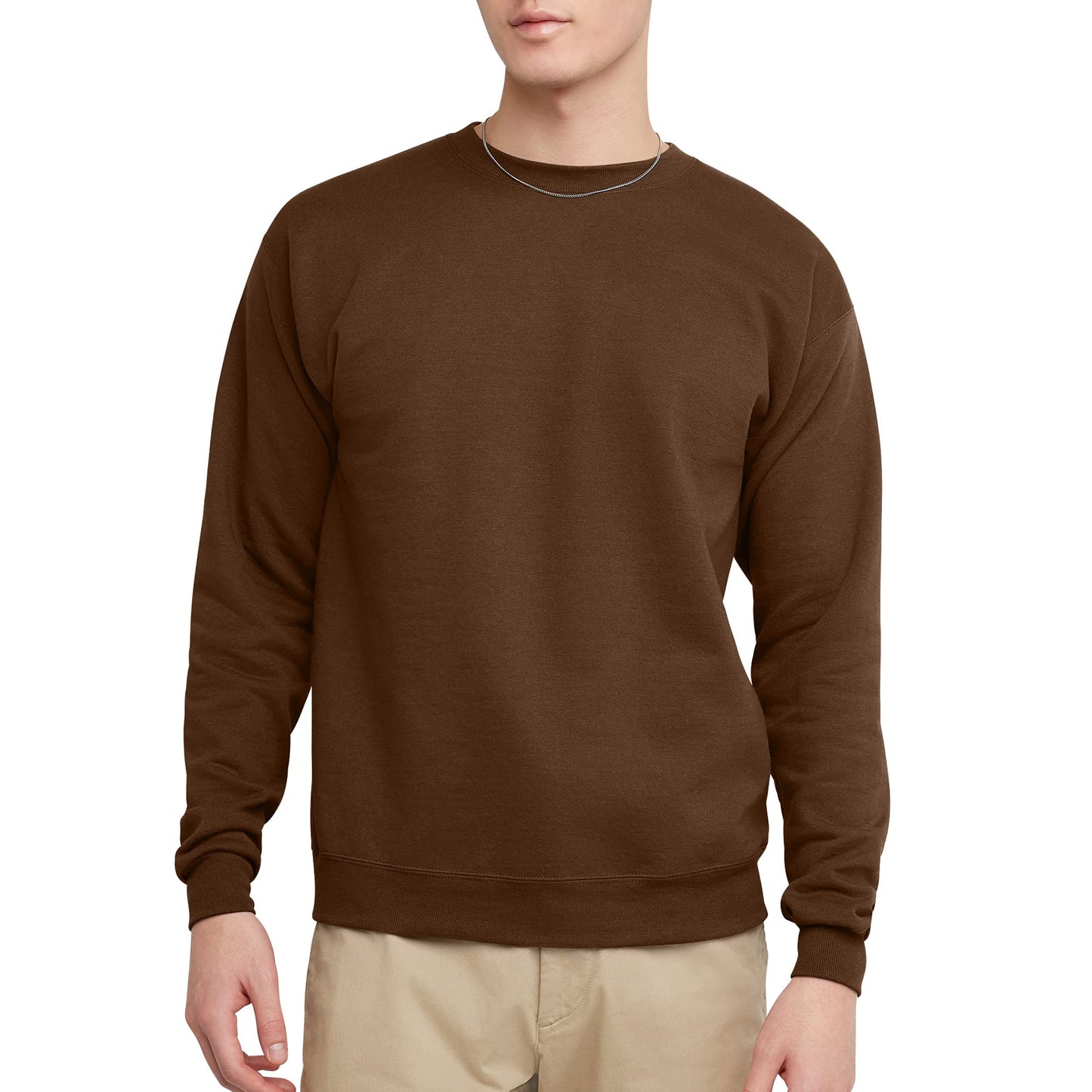 Hanes EcoSmart Fleece, Cotton-Blend Pullover, Crewneck Sweatshirt for Men (1 Or 2 Pack)