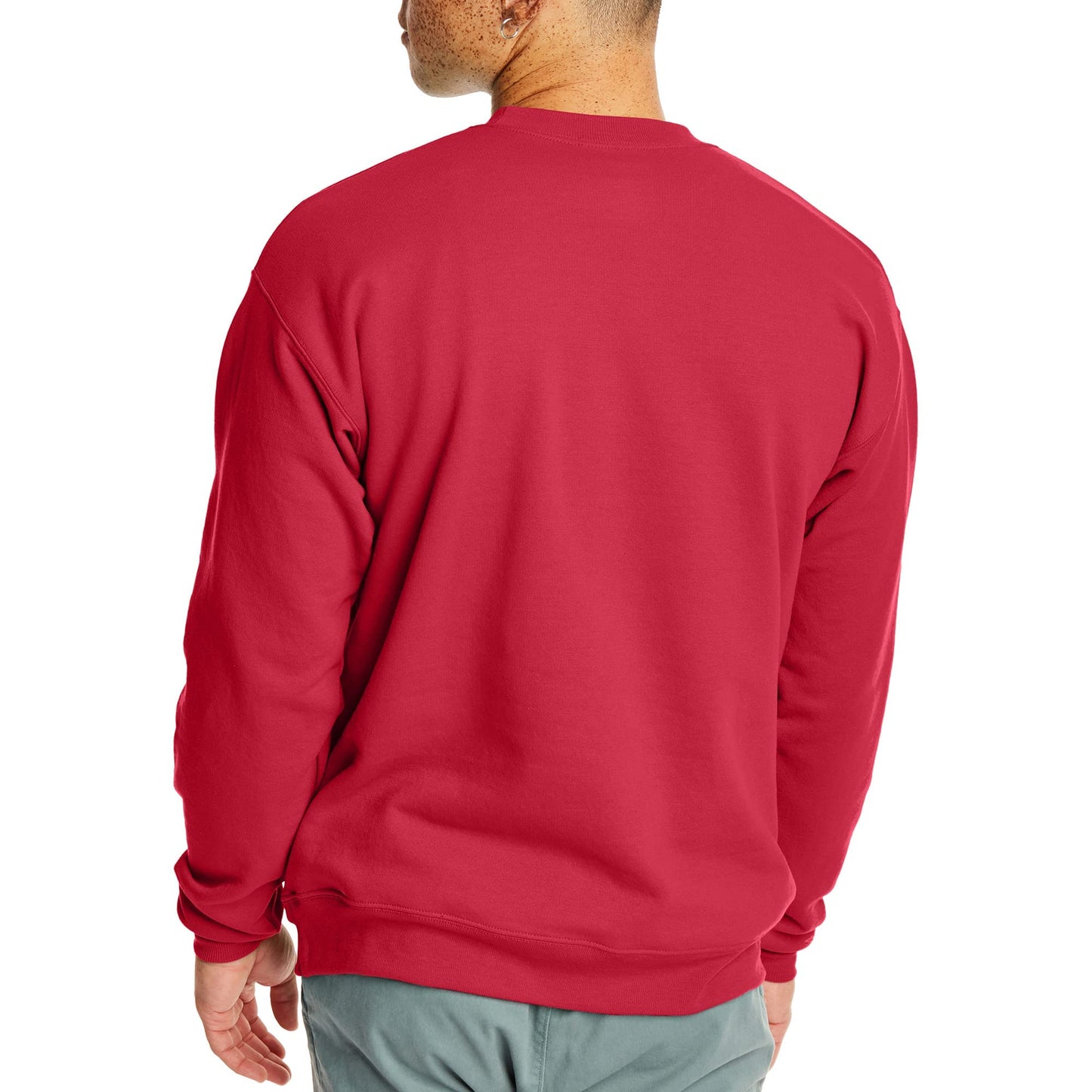 Hanes EcoSmart Fleece, Cotton-Blend Pullover, Crewneck Sweatshirt for Men (1 Or 2 Pack)