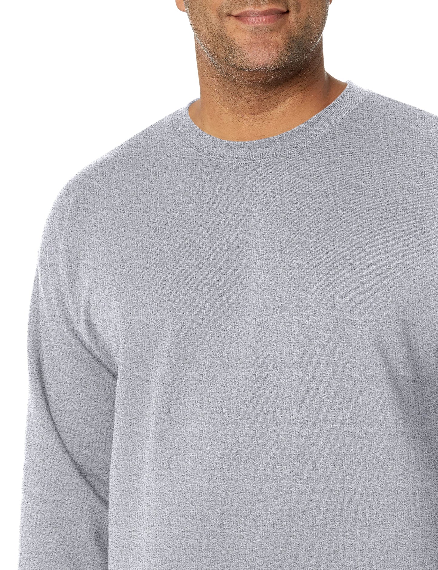 Hanes EcoSmart Fleece, Cotton-Blend Pullover, Crewneck Sweatshirt for Men (1 Or 2 Pack)